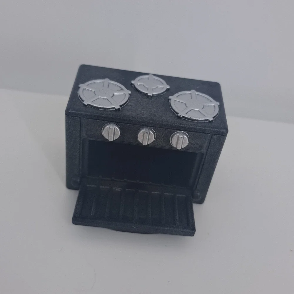 Epoch Sylvanian Families Calico Critters Black Range Stove Oven Dollhouse Toy